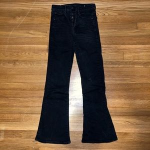 American Eagle - Next Level Stretch Highest Waist Jeans, Black, Size 2 regular